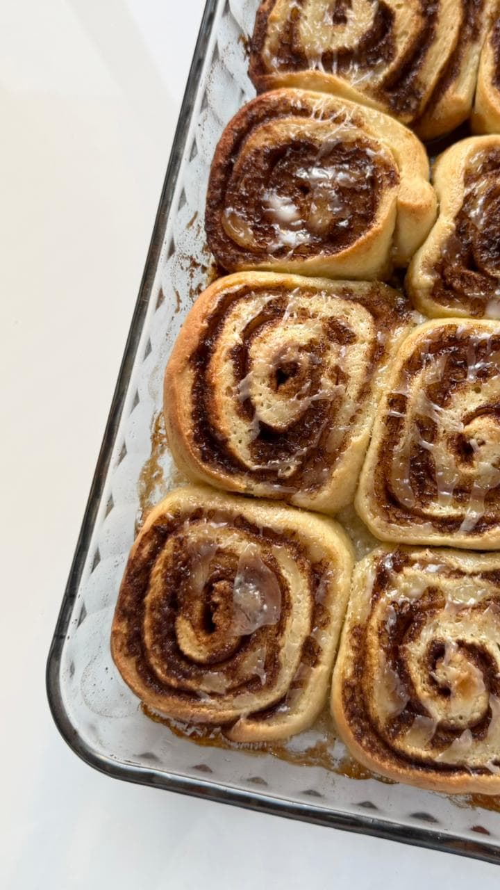 Cinnamon roll specialty coffee