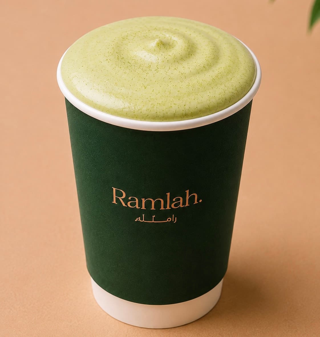 Cloudy matcha specialty coffee