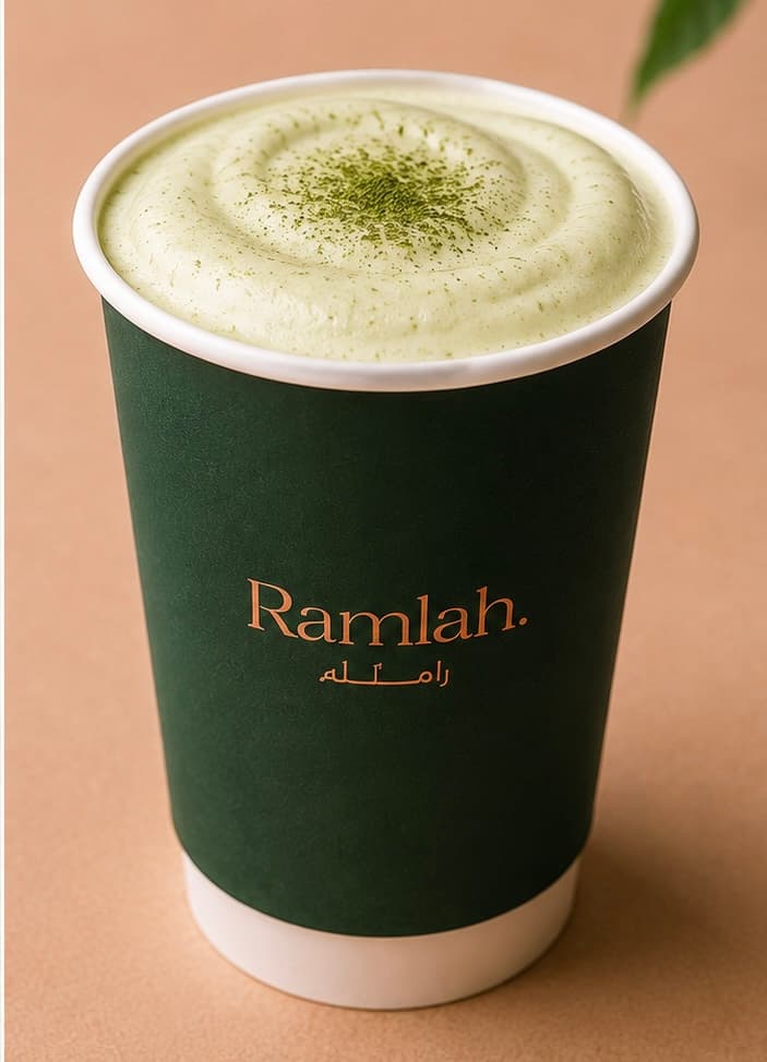 Loaded matcha specialty coffee
